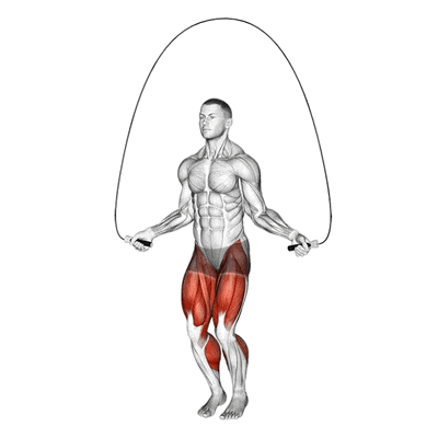 Cardio-training Saut à la corde talon fesse par Planète forme club de fitness Limoges